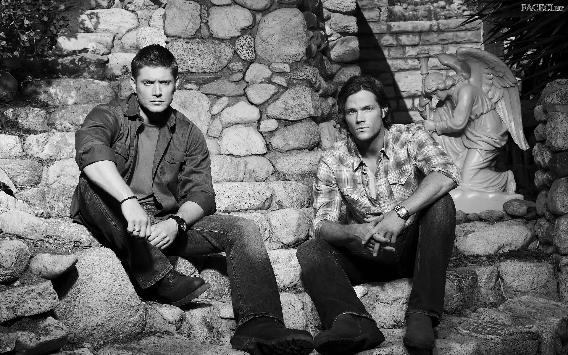 Anioł, Jensen Ackles, Jared Padalecki